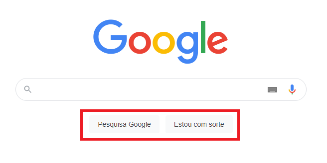 Como funciona o botão “Estou com sorte” do Google?