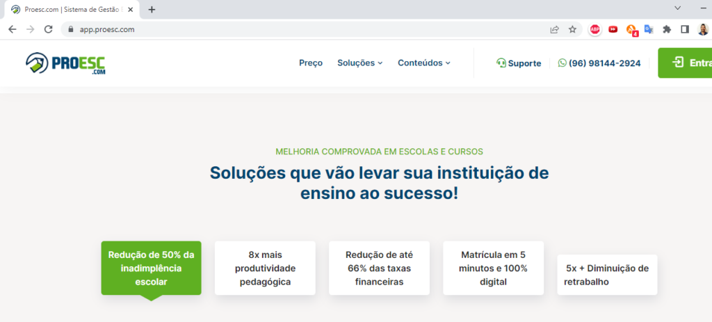 Como ver minhas notas no portal do aluno? – Proesc